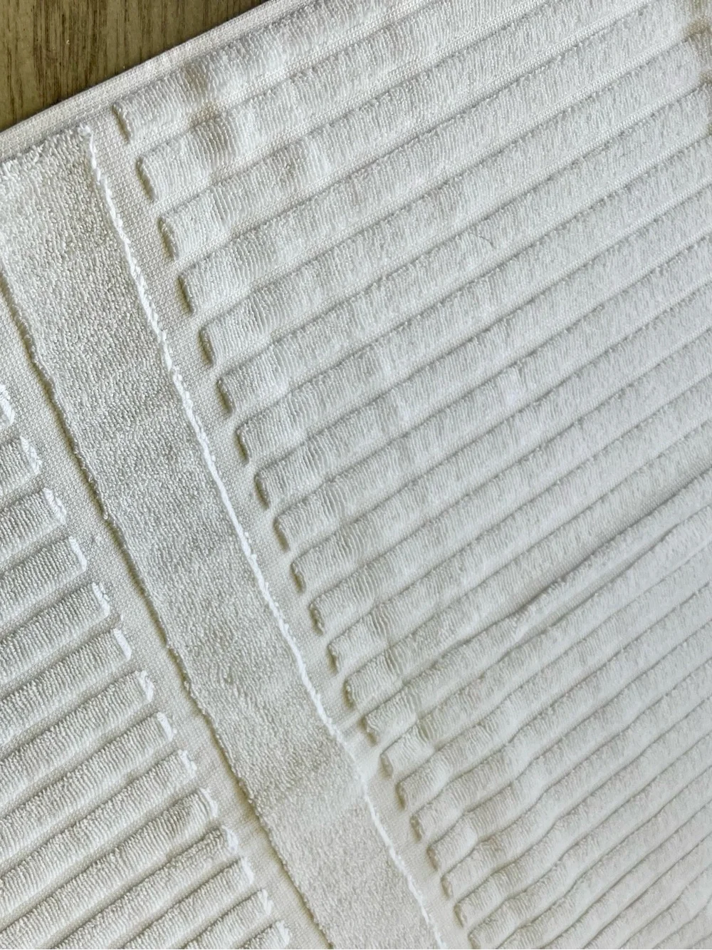 TWO IVORY TUB MATS by Terrisol From The Suite Collect are NWT